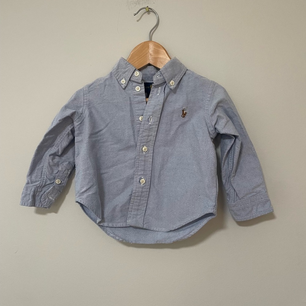 Ralph Lauren Light Blue Button-Down Shirt